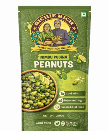 Richie Rich Nimbu Pudina Peanuts – 200g